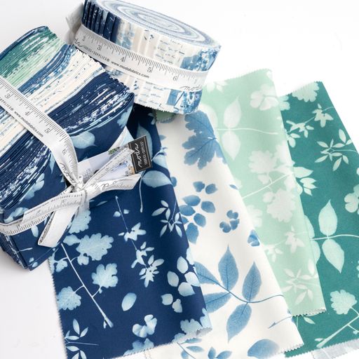 Bluebell Mercer Solid Color - Cloud - Quilt Fabric