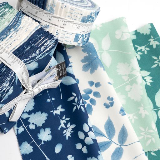 Bluebell Mercer Solid Color - Cloud - Quilt Fabric