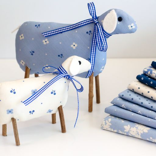 Blueberry Delight Stone - Quilt Fabric
