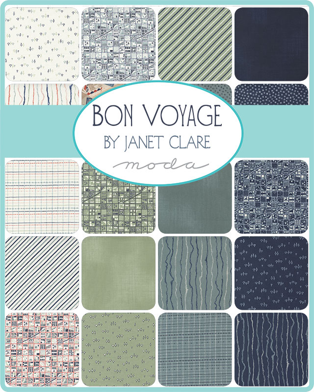 Bon Voyage London Paris - Quilt Fabric
