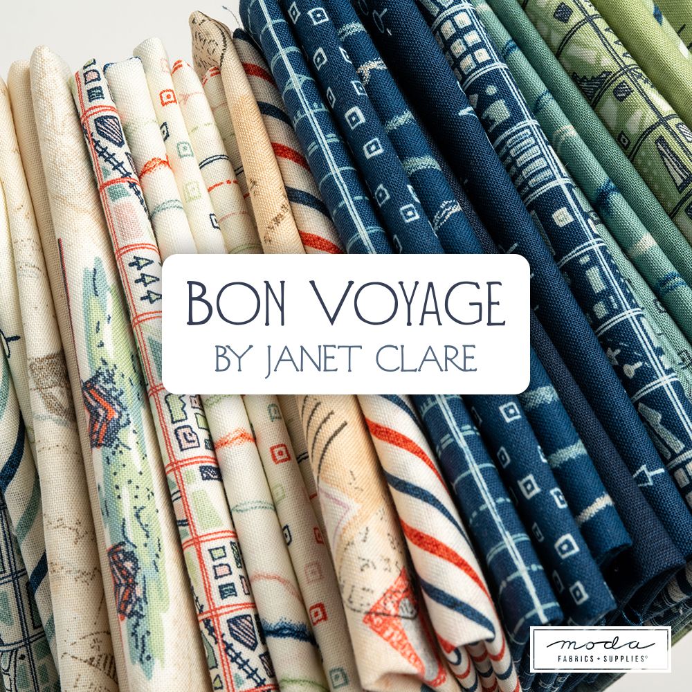 Bon Voyage London Paris - Quilt Fabric