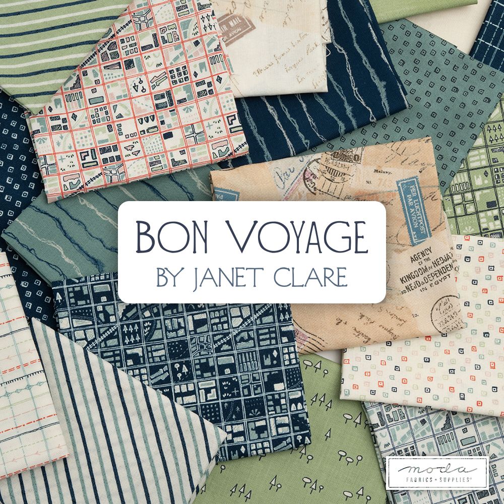 Bon Voyage London Paris - Quilt Fabric