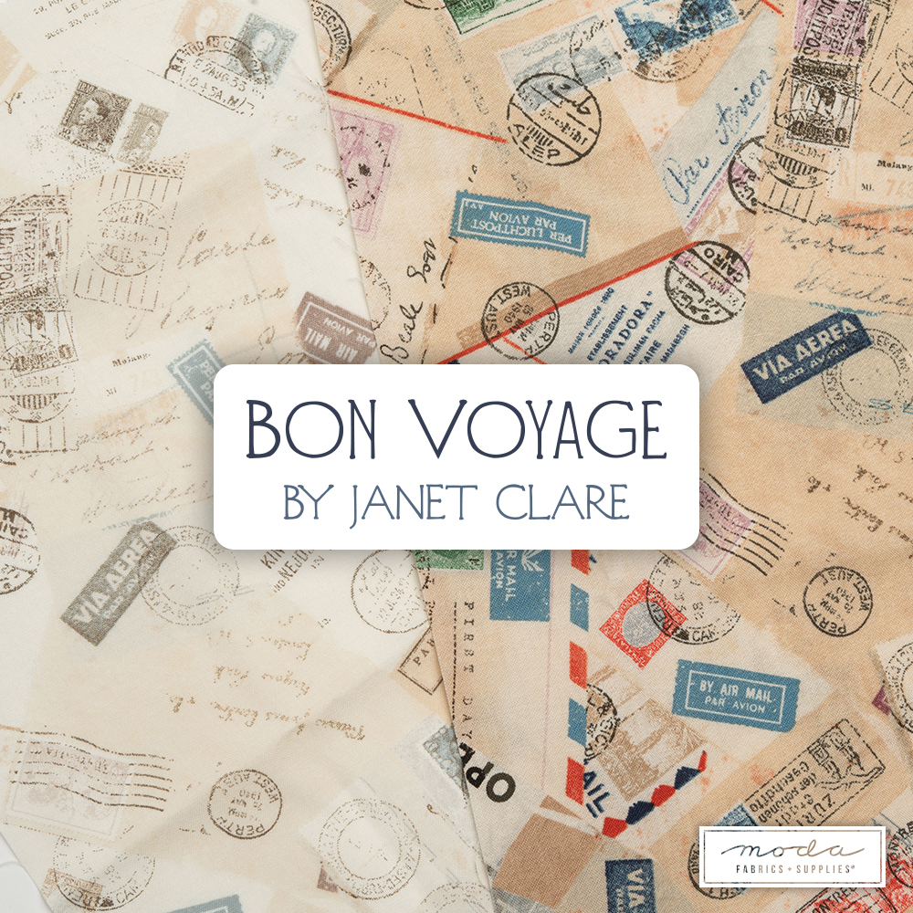 Bon Voyage London Paris - Quilt Fabric
