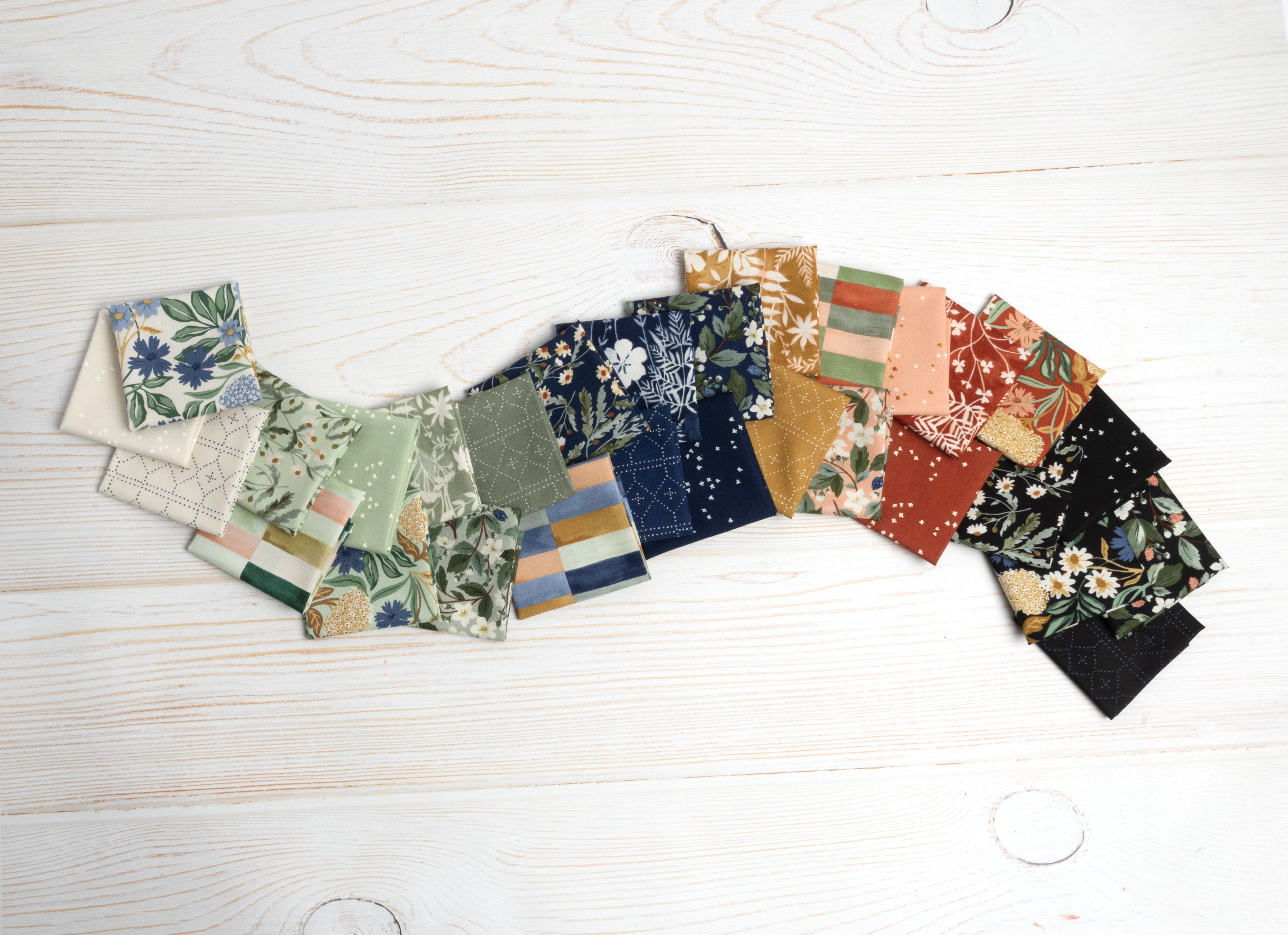Brookside Leaf Sagebrush - Quilt Fabric