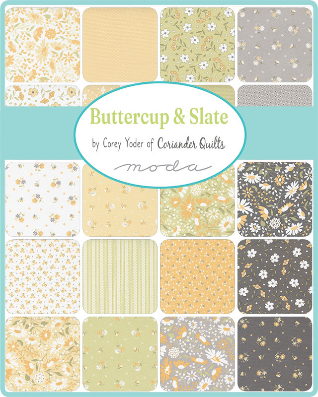 Buttercup Slate - Jelly Roll