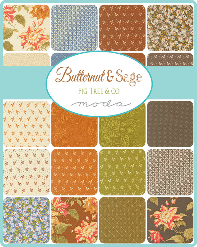 Butternut and Sage Dots Sage - Quilt Fabric