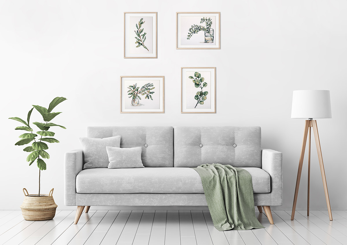 Eucalyptus Twig - Cross Stitch Kit