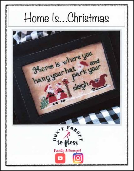Home Is...Christmas - Cross Stitch Pattern