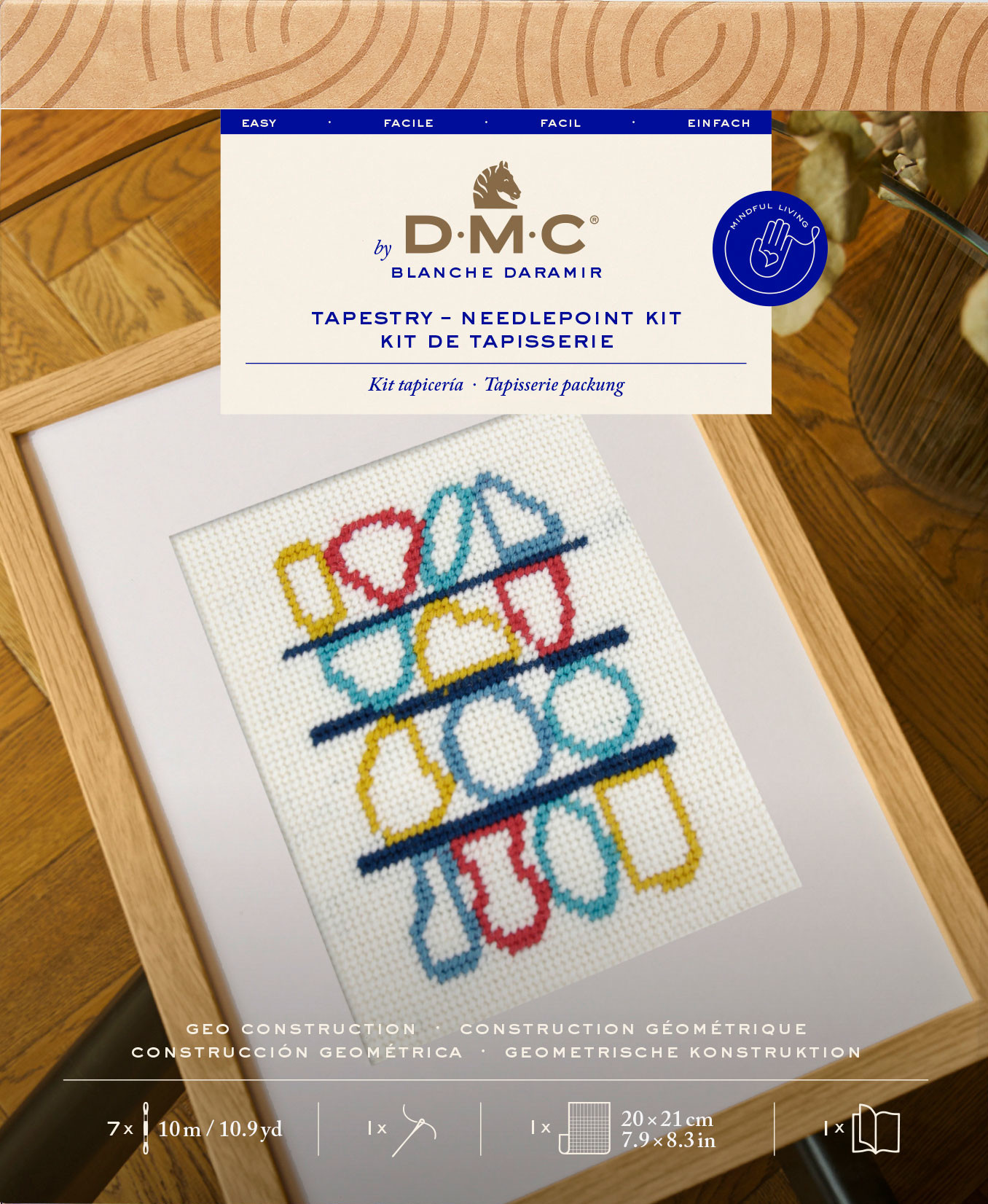 Geo Construction - Needlepoint Kit