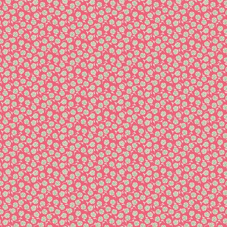 Bee Dots Erma Tea Rose - Quilt Fabric