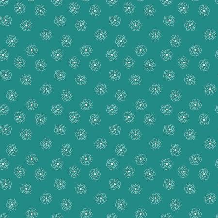 Bee Dots Rose Lagoon - Quilt Fabric