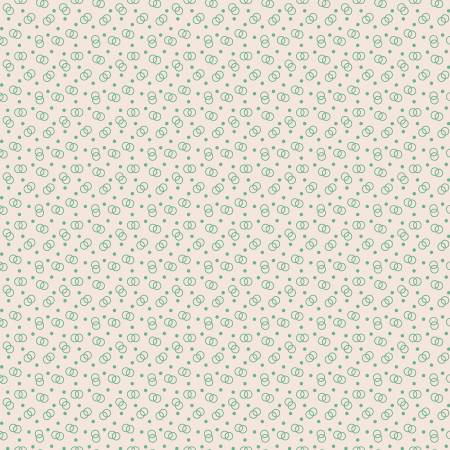 Bee Dots Lucille Alpine - Quilt Fabric