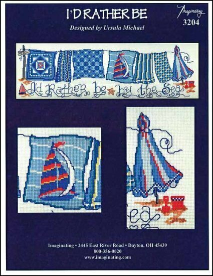 I'd Rather Be - Cross Stitch Pattern