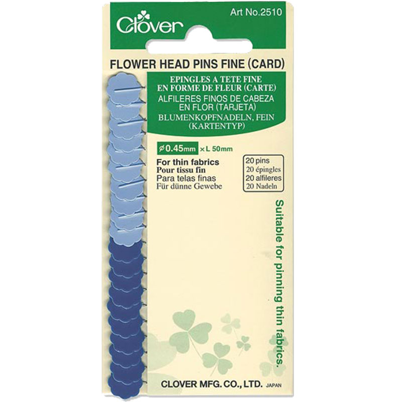 Flower Head Pin Fine (Card)