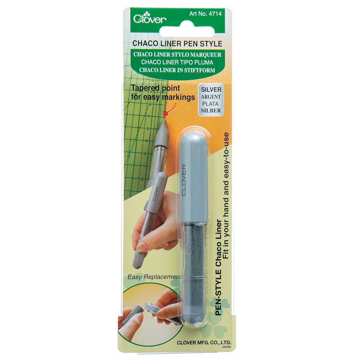 Pen Style Chaco Liner Silver