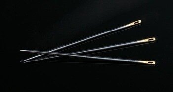 Clover Black Gold Hand Sewing Needles Size 10