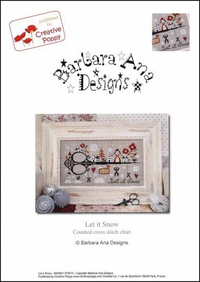 Let It Snow - Cross Stitch Pattern