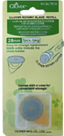 Clover Rotary Blade 28mm 5pc