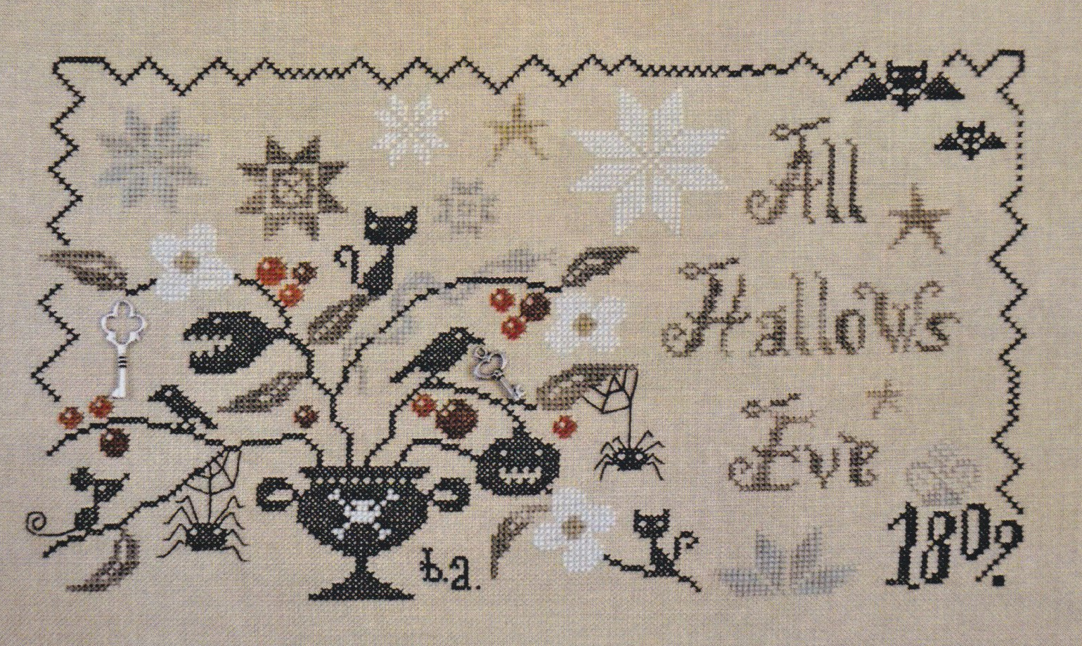 Wicked Plant, A (All Hallows Eve) - Cross Stitch Pattern