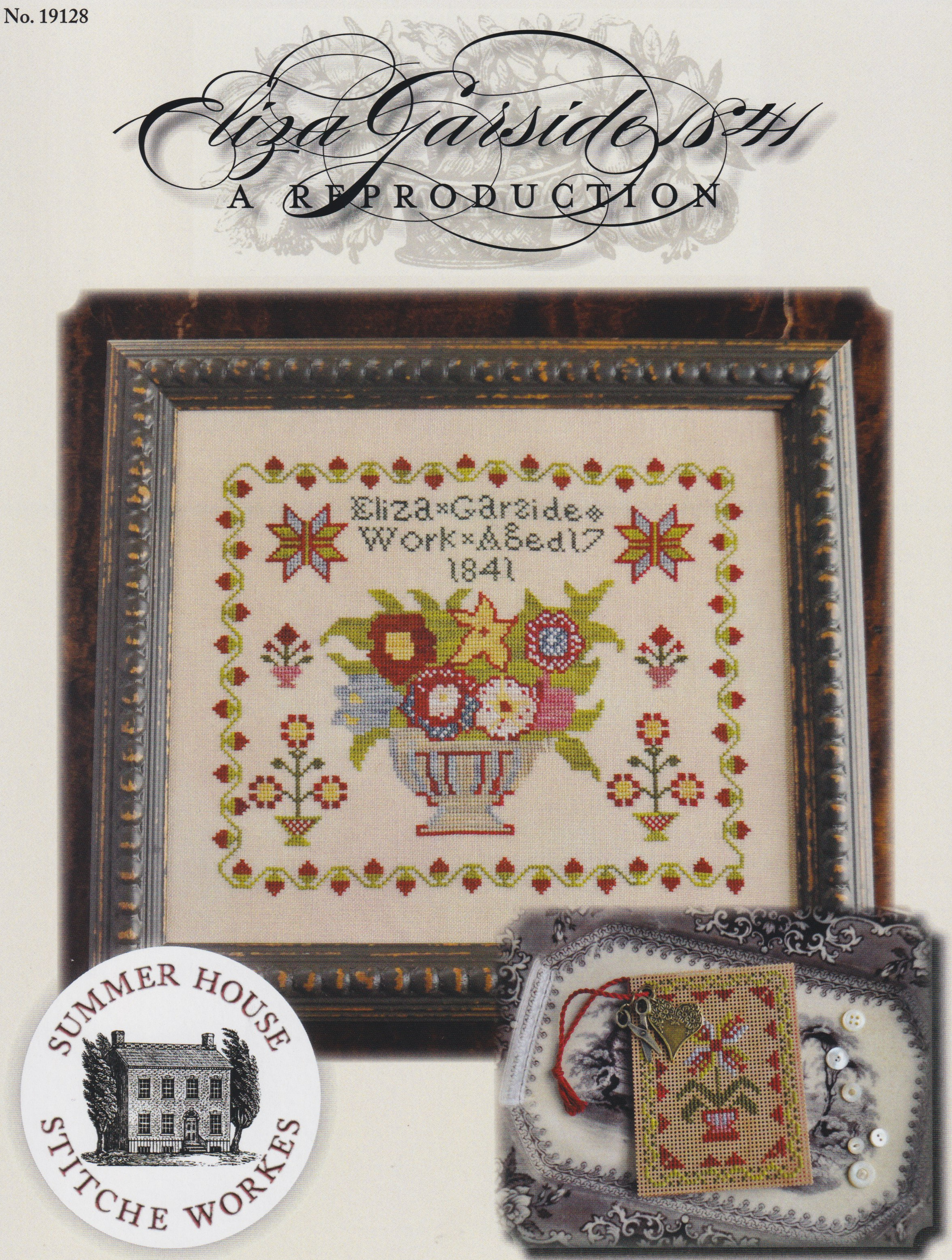 Eliza Garside 1841 - Cross Stitch Pattern
