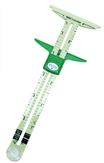 5 In 1 Sliding Gauge - Quilting-Sewing Ruler