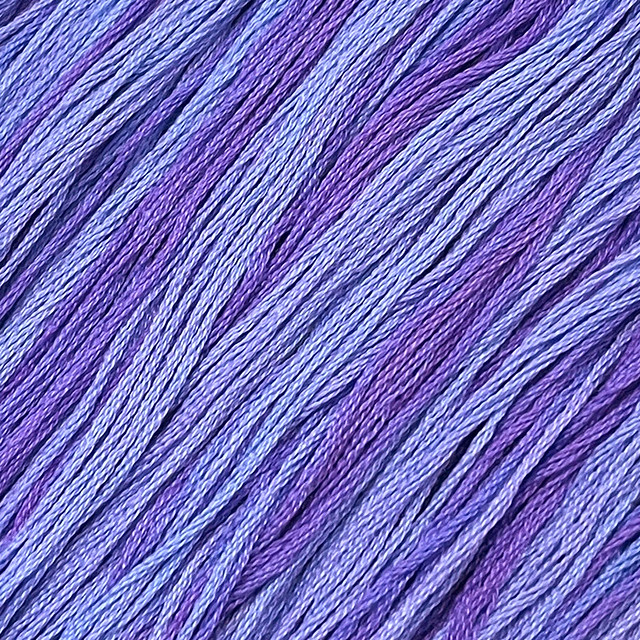 Purple Iris #260 - Colour and Cotton Thread