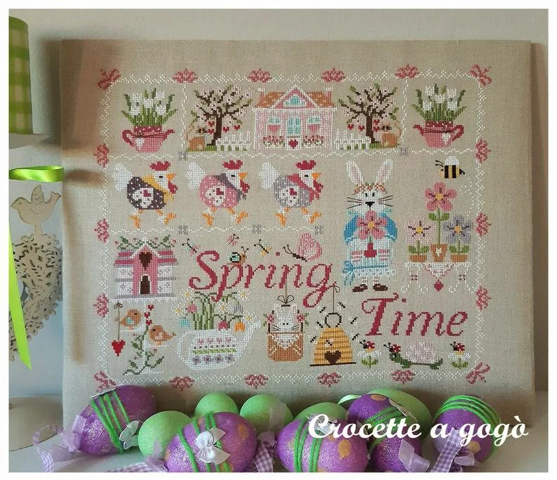 Spring Time - Cross Stitch Pattern