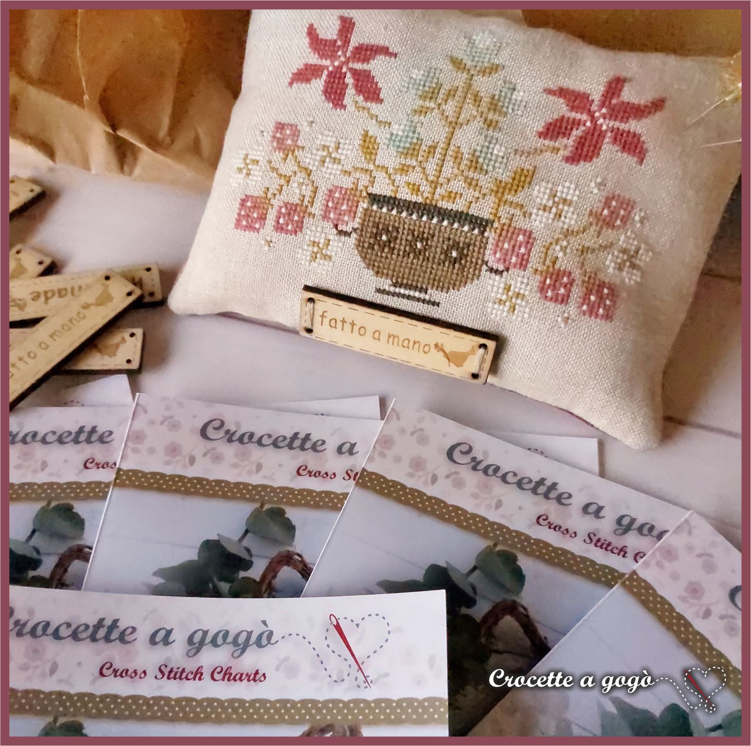 A Sweet Bouquet - Cross Stitch Pattern