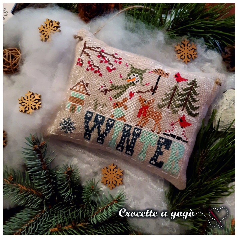 Hello Winter - Cross Stitch Pattern