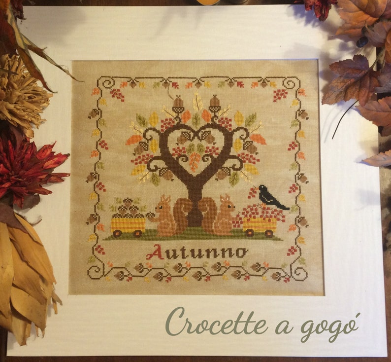 Raccolto d'autunno - Cross Stitch Pattern