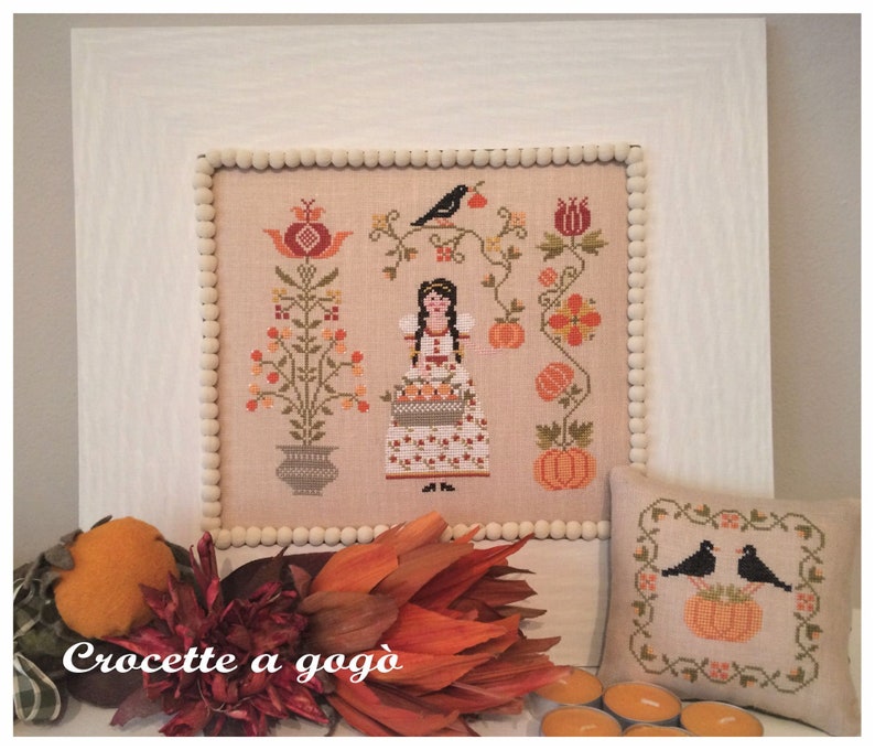 Passeggiata Tra Le Zucche - Cross Stitch Pattern