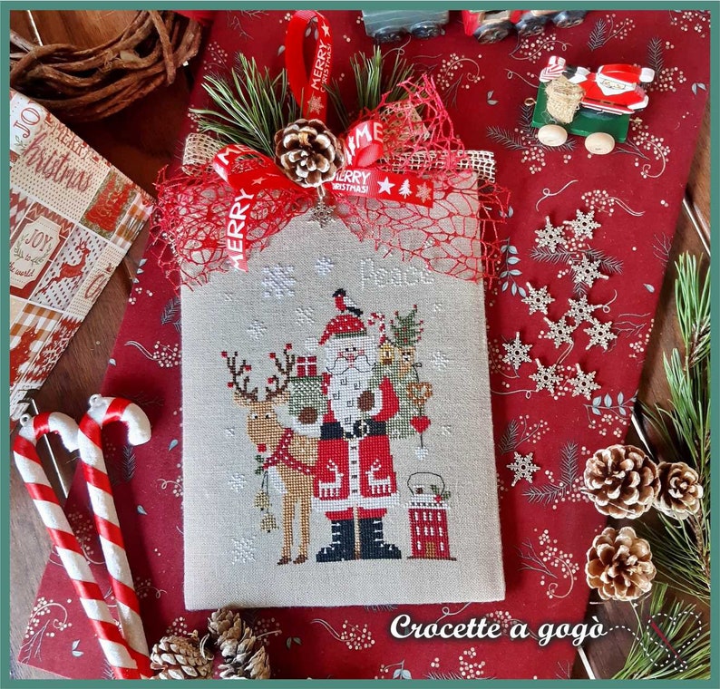 Babbo natale 2021 - Cross Stitch Pattern