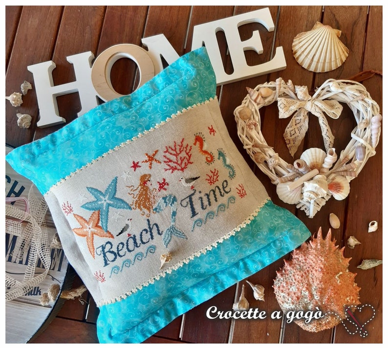 Beach Time - Cross Stitch Pattern
