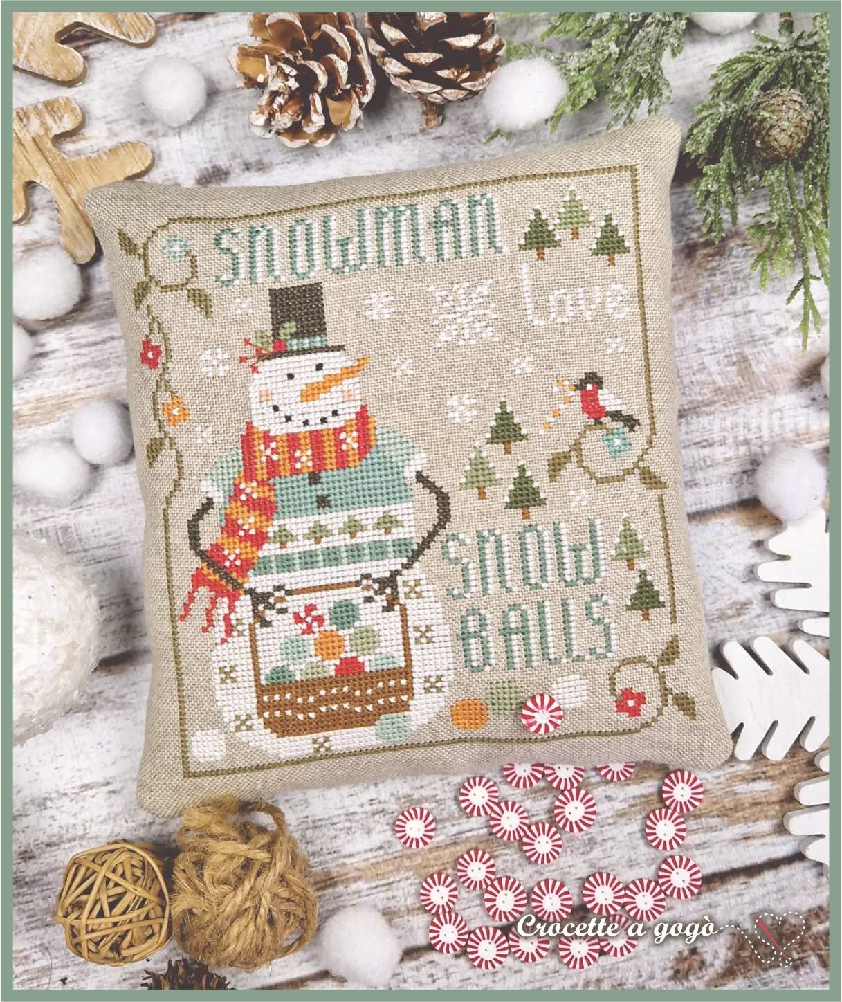 The Little Snowman - Cross Stitch Pattern