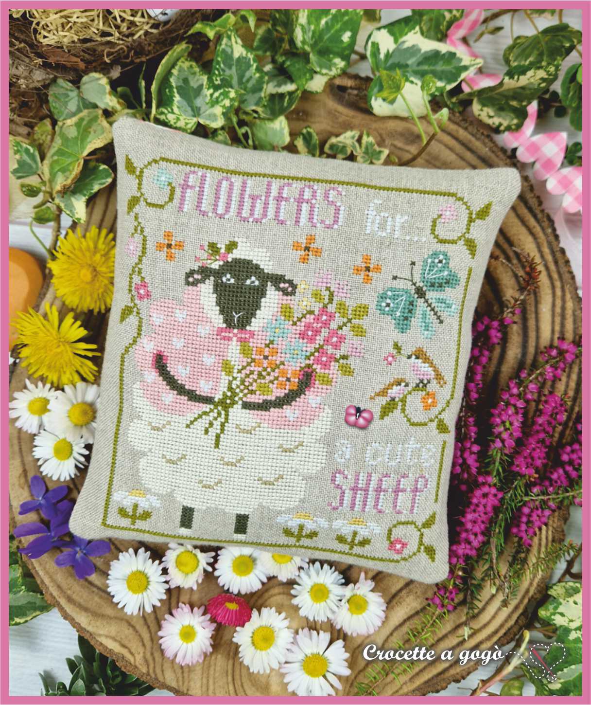 The Little Sheep - Cross Stitch Pattern