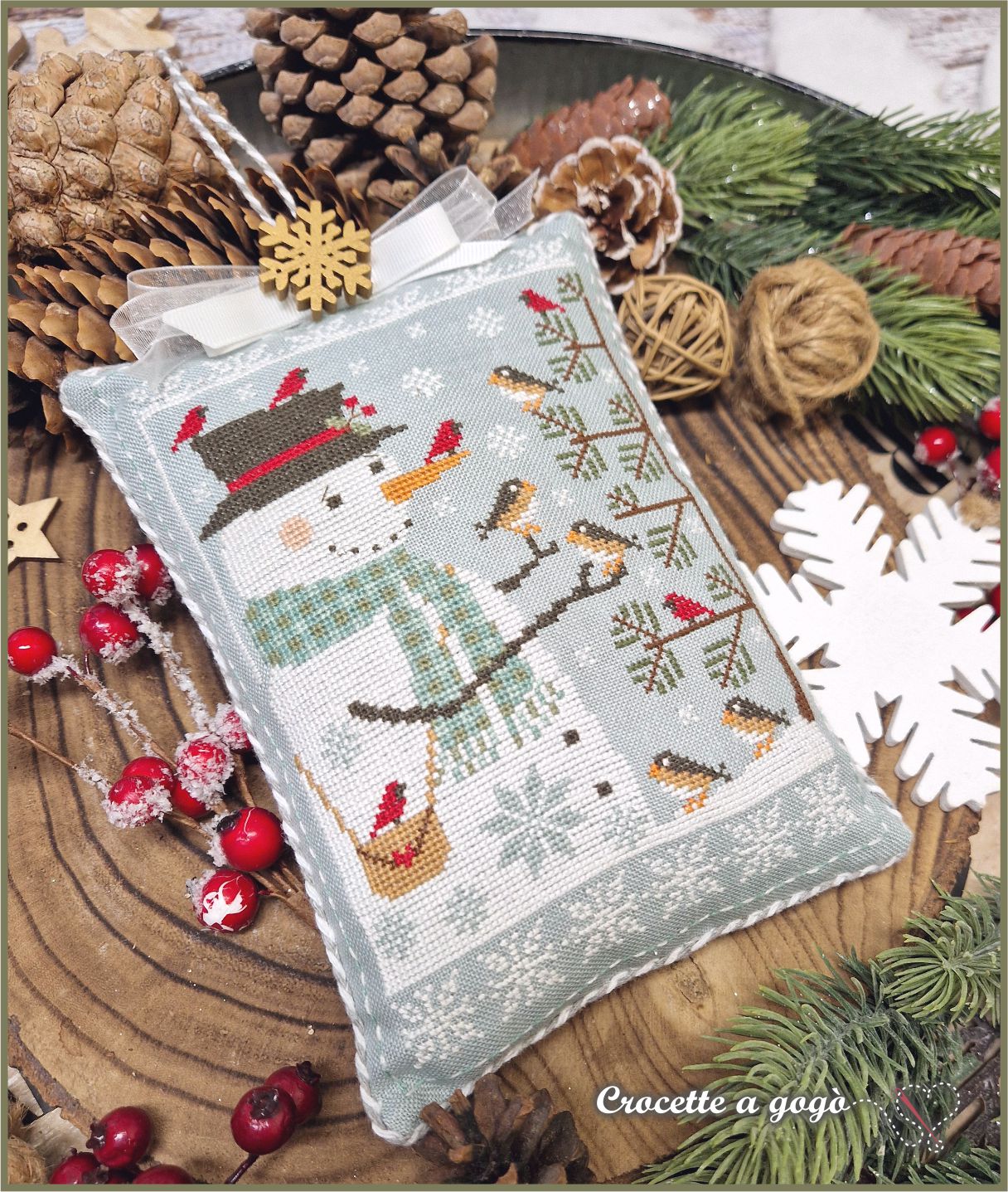 A Winter's Day - Cross Stitch Pattern