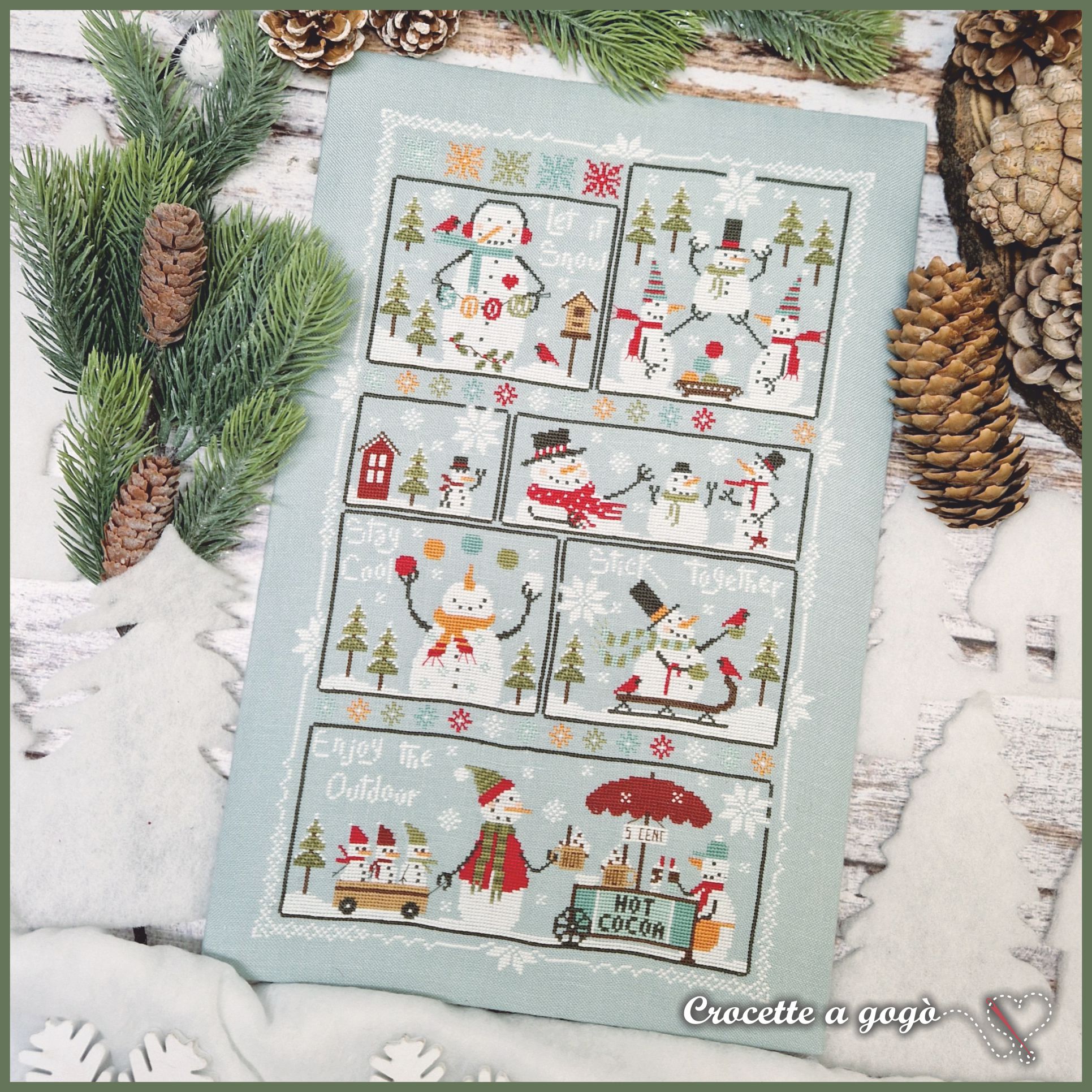 Snowman's Life - Cross Stitch Pattern
