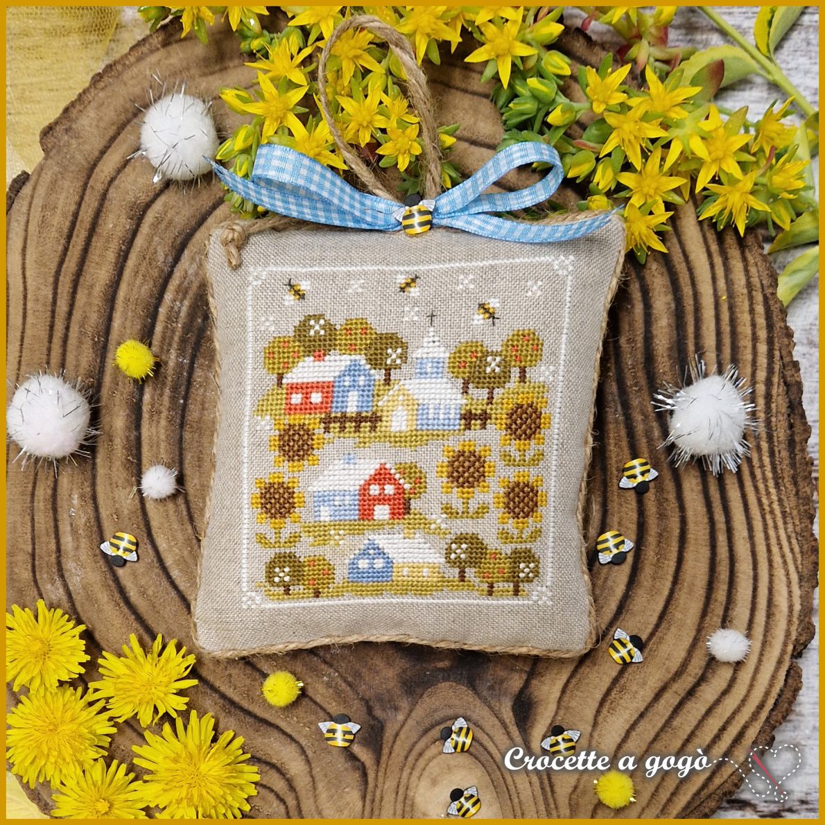 Summer Tiny Village - Cross Stitch Pattern