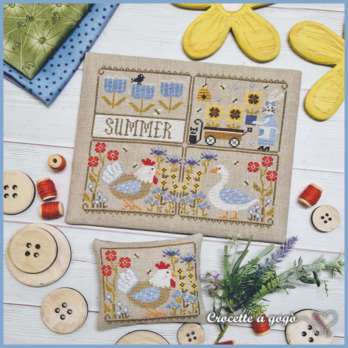 Summer Notes - Cross Stitch Pattern