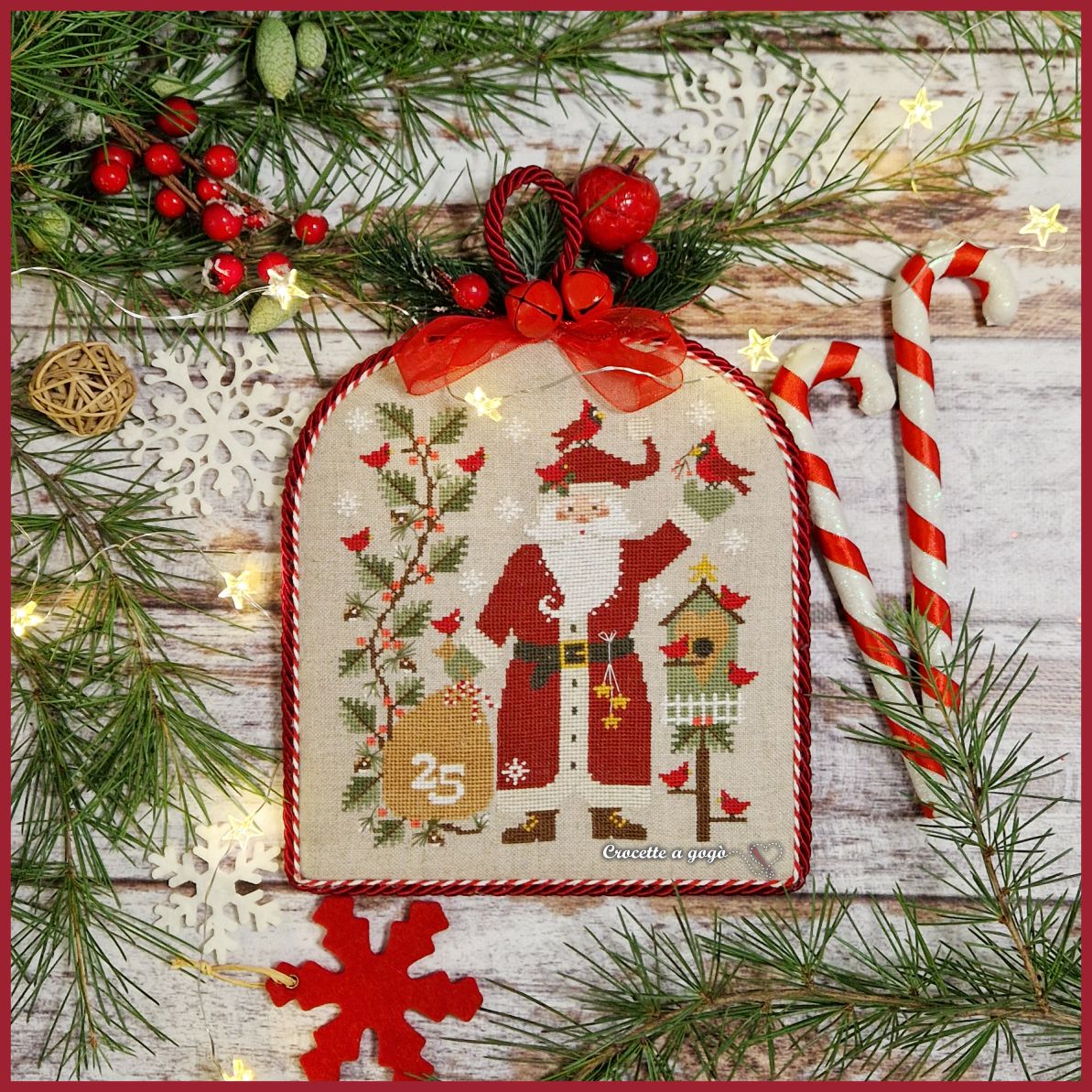 Babbo Natale 2025 - Christmas Cross Stitch Pattern