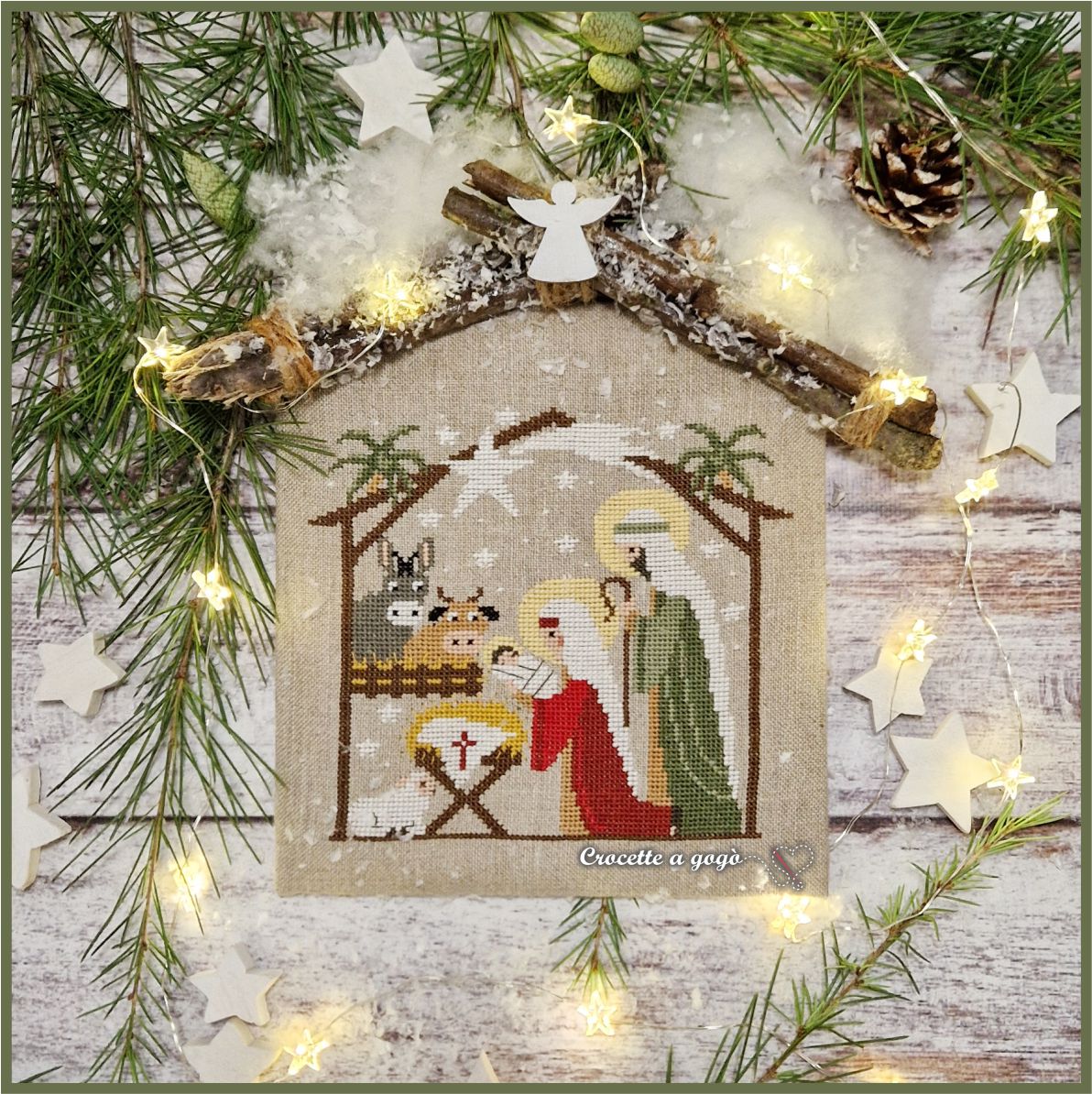 Nativity Collection 4 - Christmas Cross Stitch Pattern