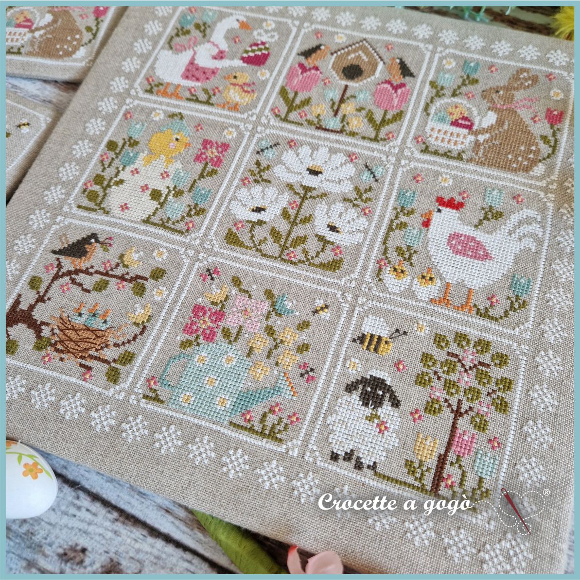 The Spring Diary - Cross Stitch Pattern