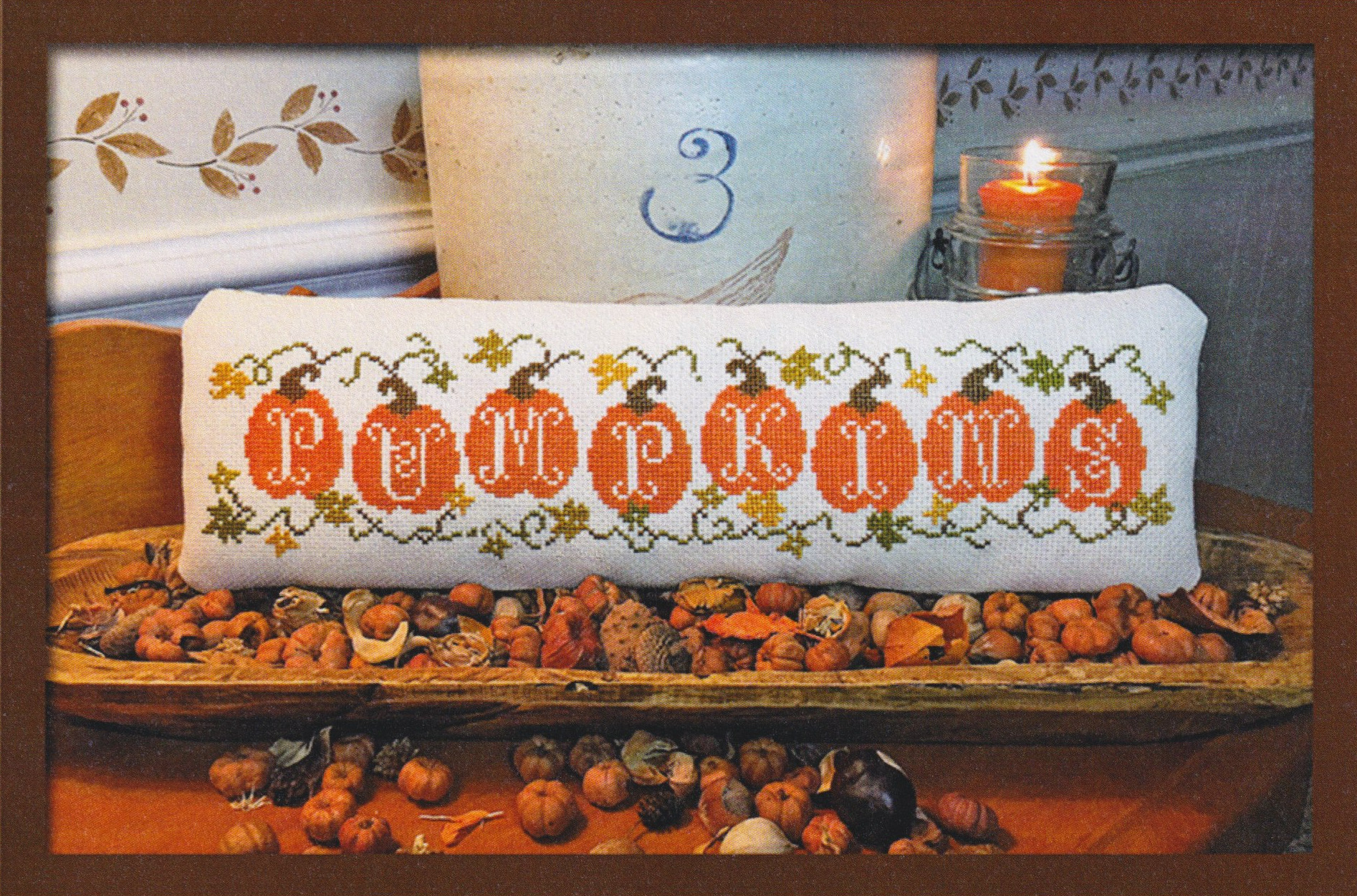 Pumpkins! - Cross Stitch Pattern