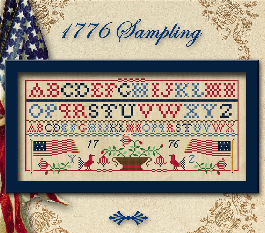 1776 Sampling - Cross Stitch Pattern 