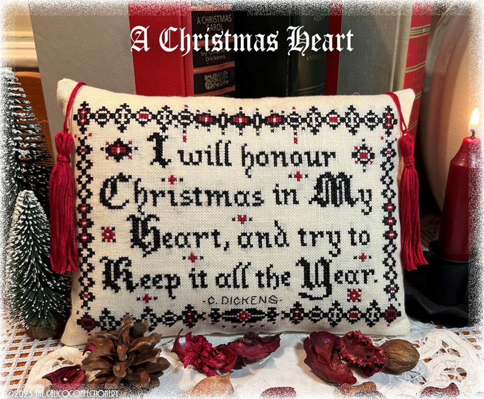 A Christmas Heart - Cross Stitch Pattern