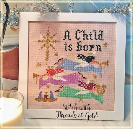 A Child Is Born - Cross Stitch Pattern