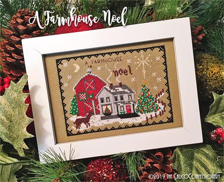 A Farmhouse Noel - Cross Stitch Pattern