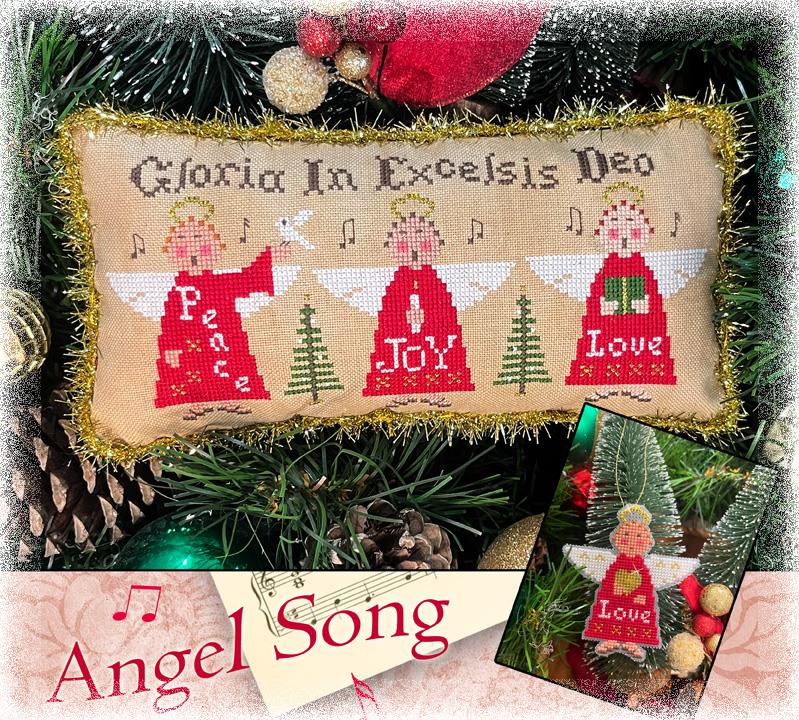 Angel Song - Christmas Cross Stitch Pattern