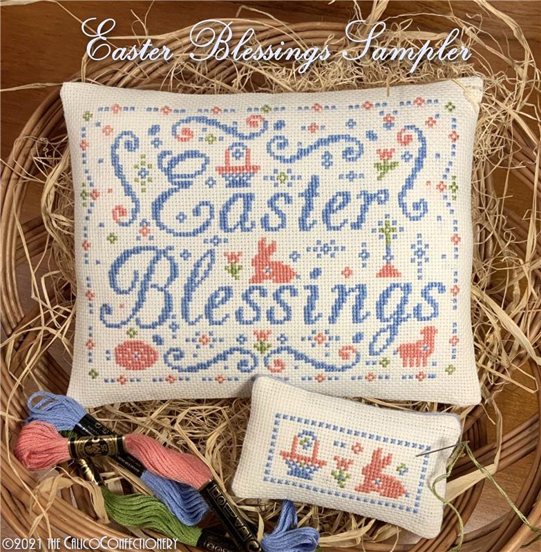 Easter Blessings Sampler - Cross Stitch Pattern
