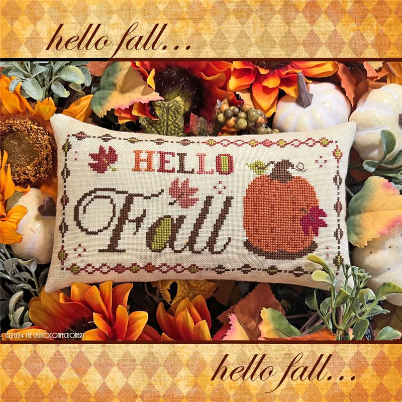 Hello Fall -  Cross Stitch Pattern 